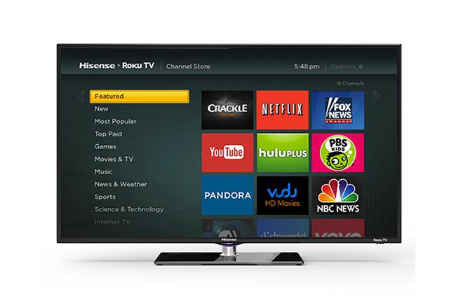 roku breaks outside box introduces tv hisense rokutv final