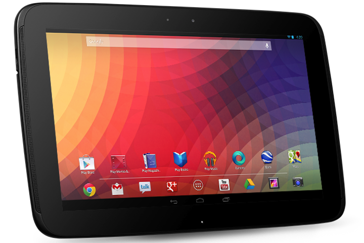 Nexus 10 Side