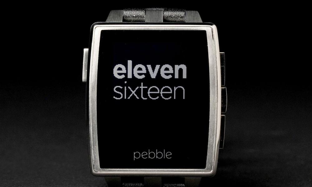 Pebble Steel Watch front screen 6