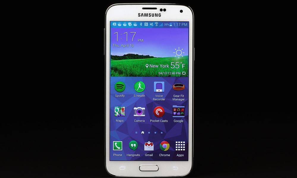 Samsung Galaxy S5 review android screen home