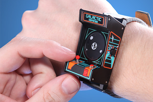 thinkgeek watch is an arcade