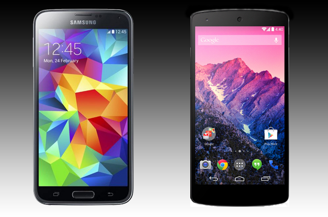 galaxy s5 vs nexus 5 nexusheader1