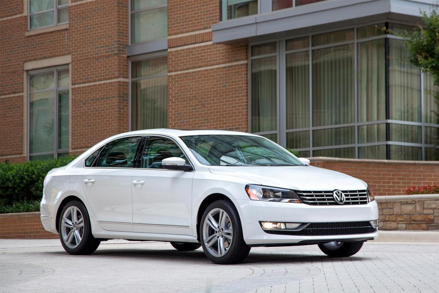 2014 vw passat tdi front angle