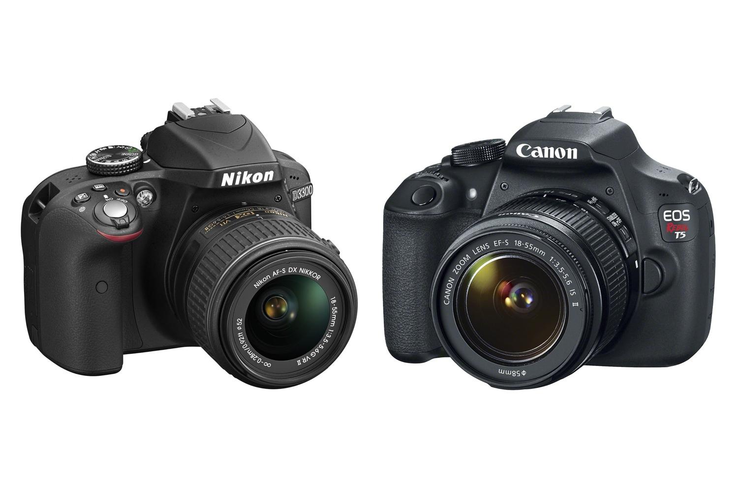 canon eos rebel t5 vs nikon d3300 comparison 3