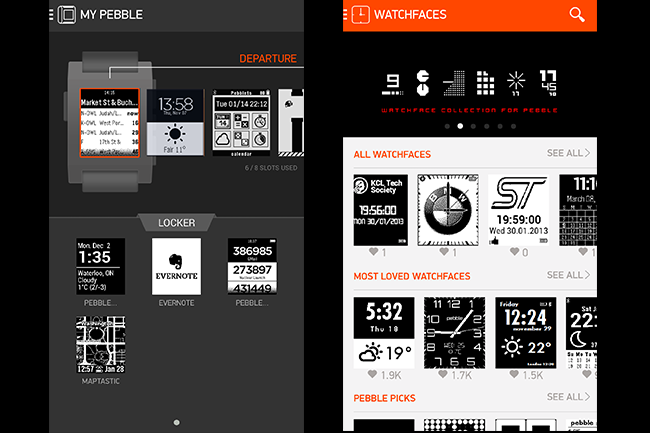 pebble app store finally for android appstore