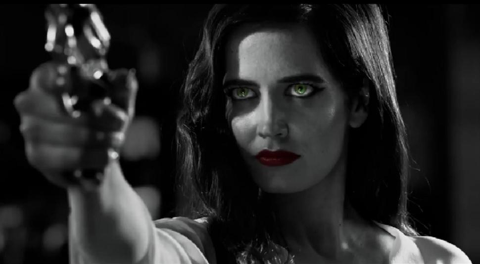 sin city dame kill trailer black white cool