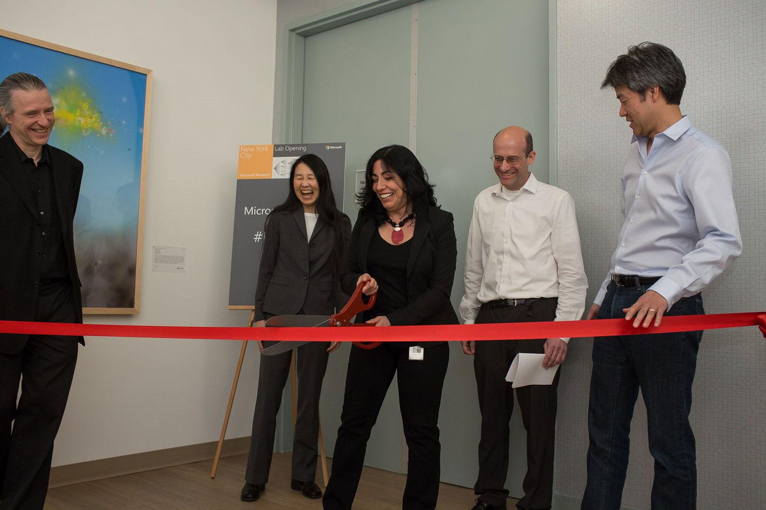 Microsoft lab opening