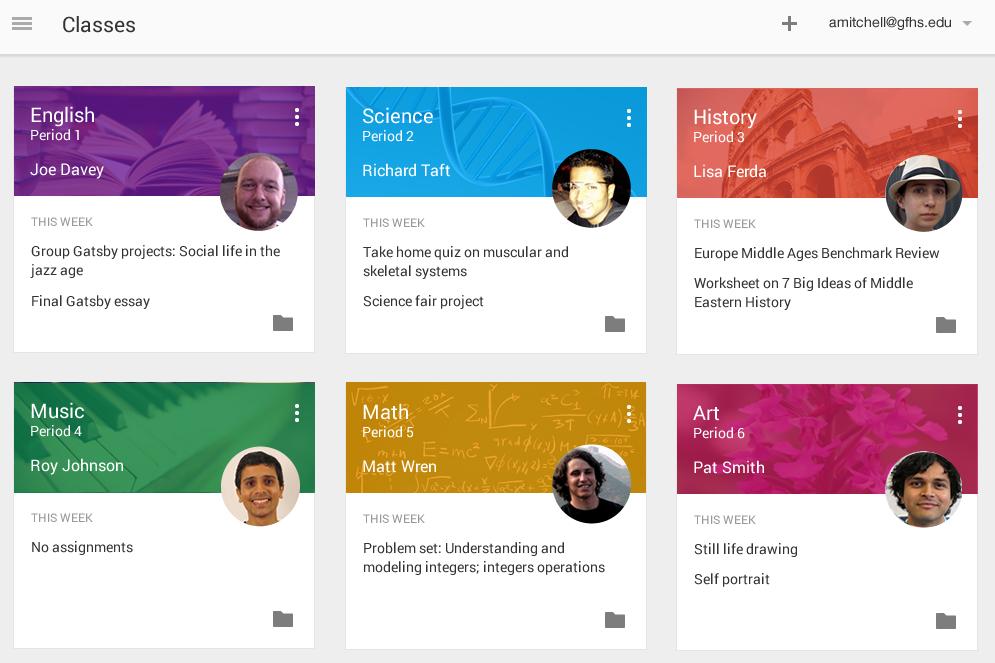 google classroom updates