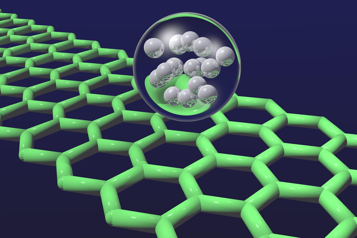 Quantum Hydrogen on Graphene