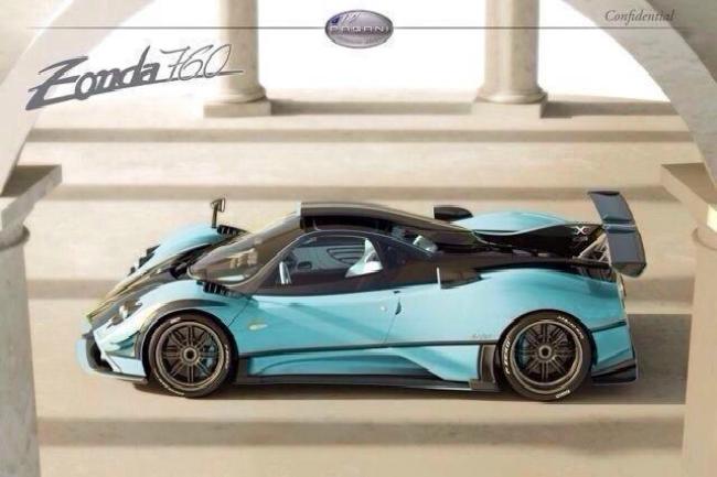 pagani zonda back x