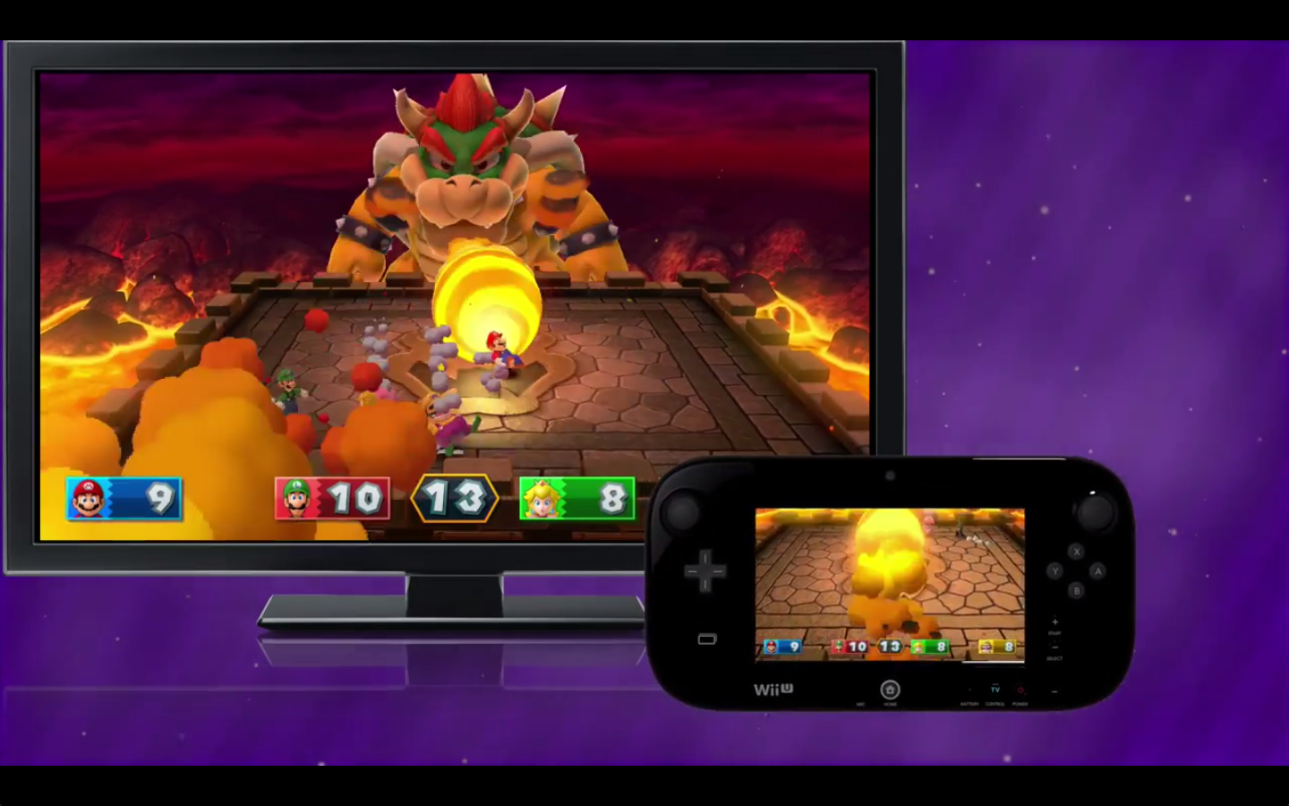 bowser crashes mario party 10