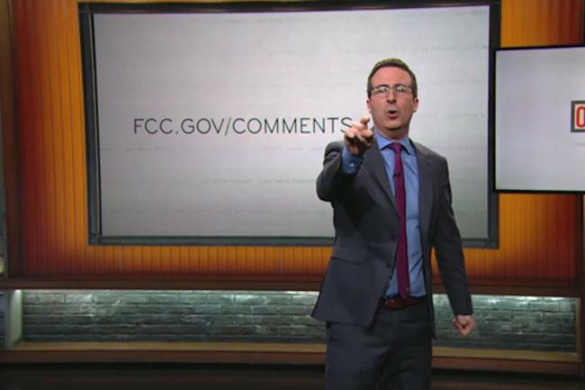 fcc comments page crashes john olivers net neutrality rant johnolivernetneutrality