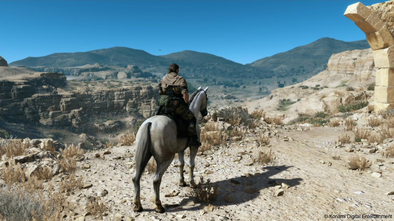 watch metal gear solid v phantom pain action mgs horseback