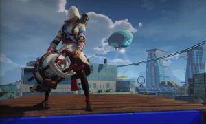 sunset overdrive lets play female assassin whoever else want