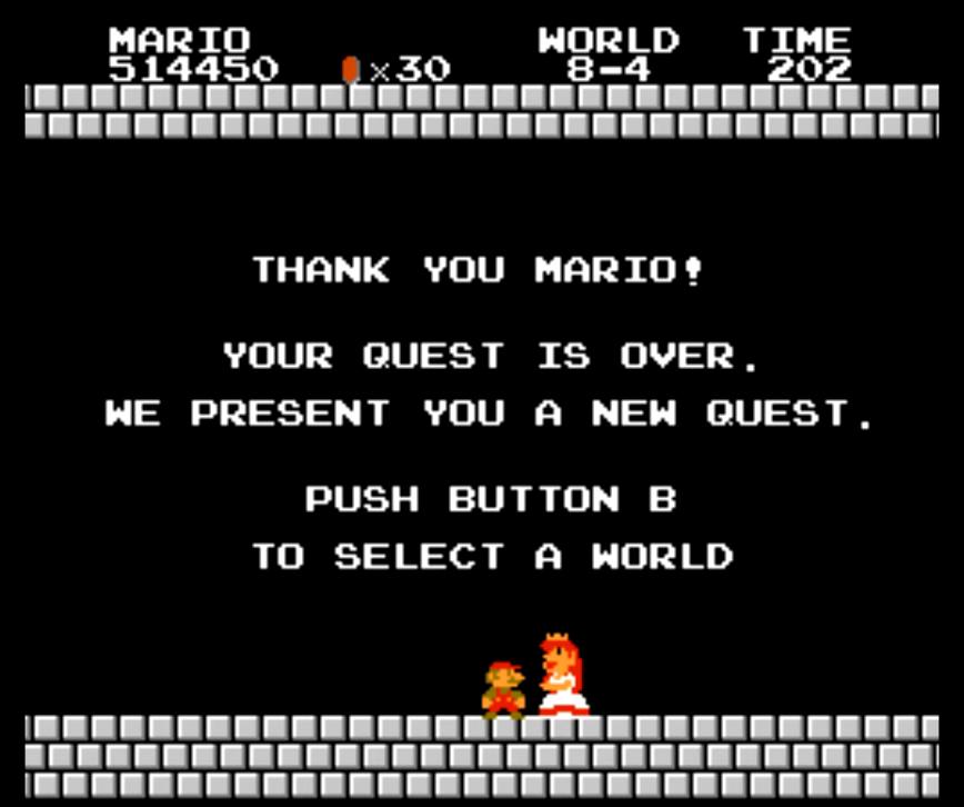 super mario bros beaten five minutes version 1445447733 peach