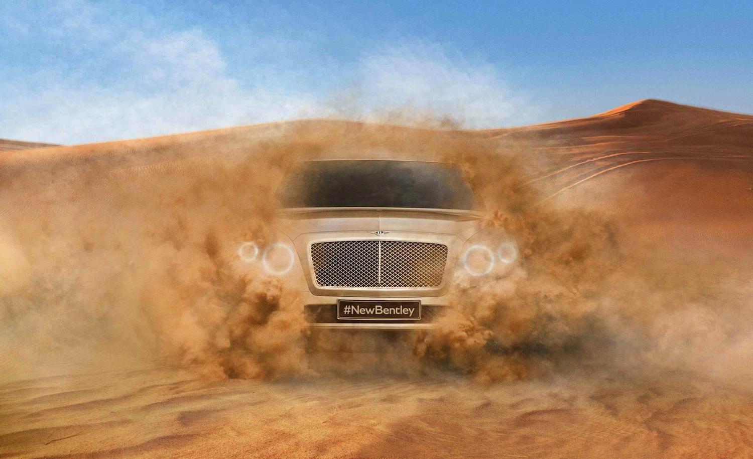 Bentley SUV teaser