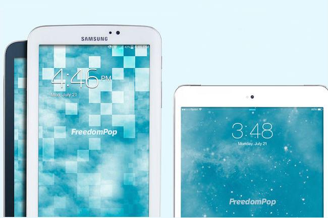 freedompop free data on ipad mini and tablets tablet