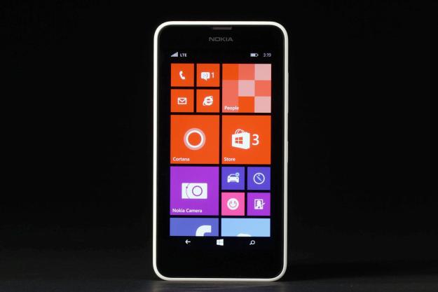 Nokia Lumia 635 front home