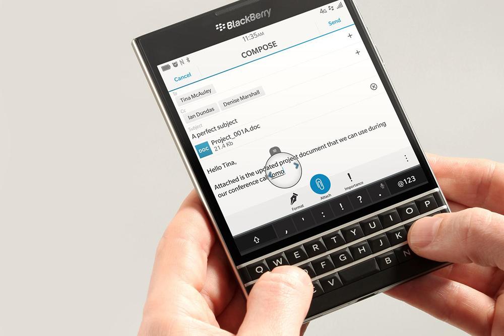 blackberry passport simple