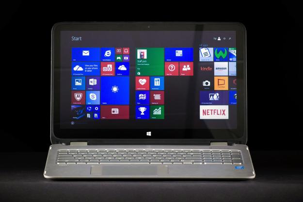 HP Envy X360 front