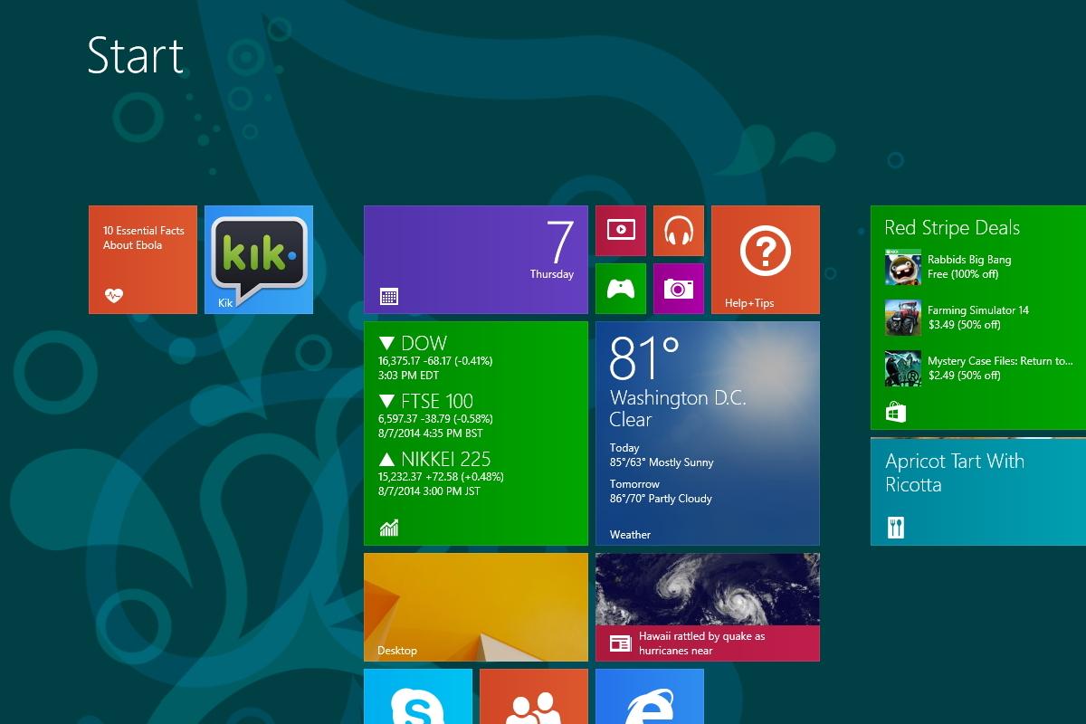 windows 9 will eliminate the 8 charms menu win 1