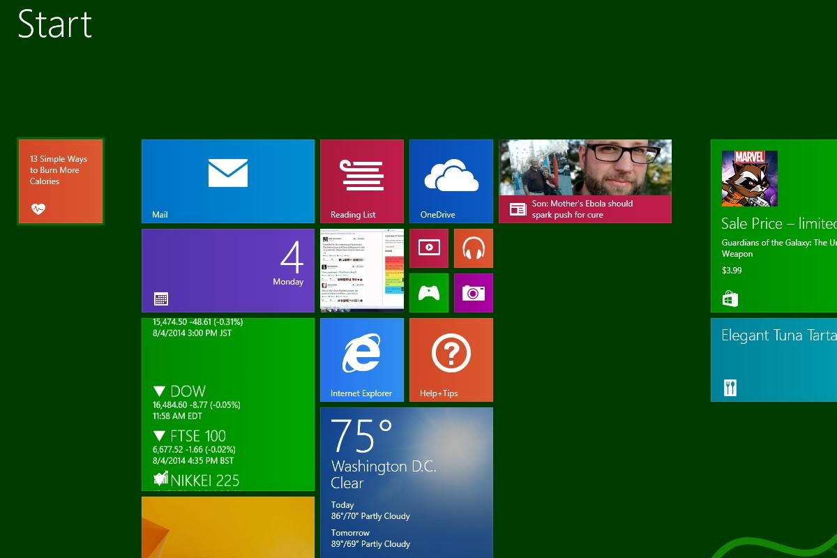 windows 8 1 update 2 arrive next week win start