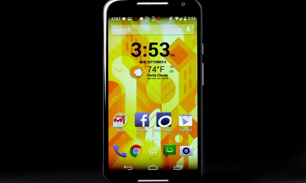 Motorola X front home