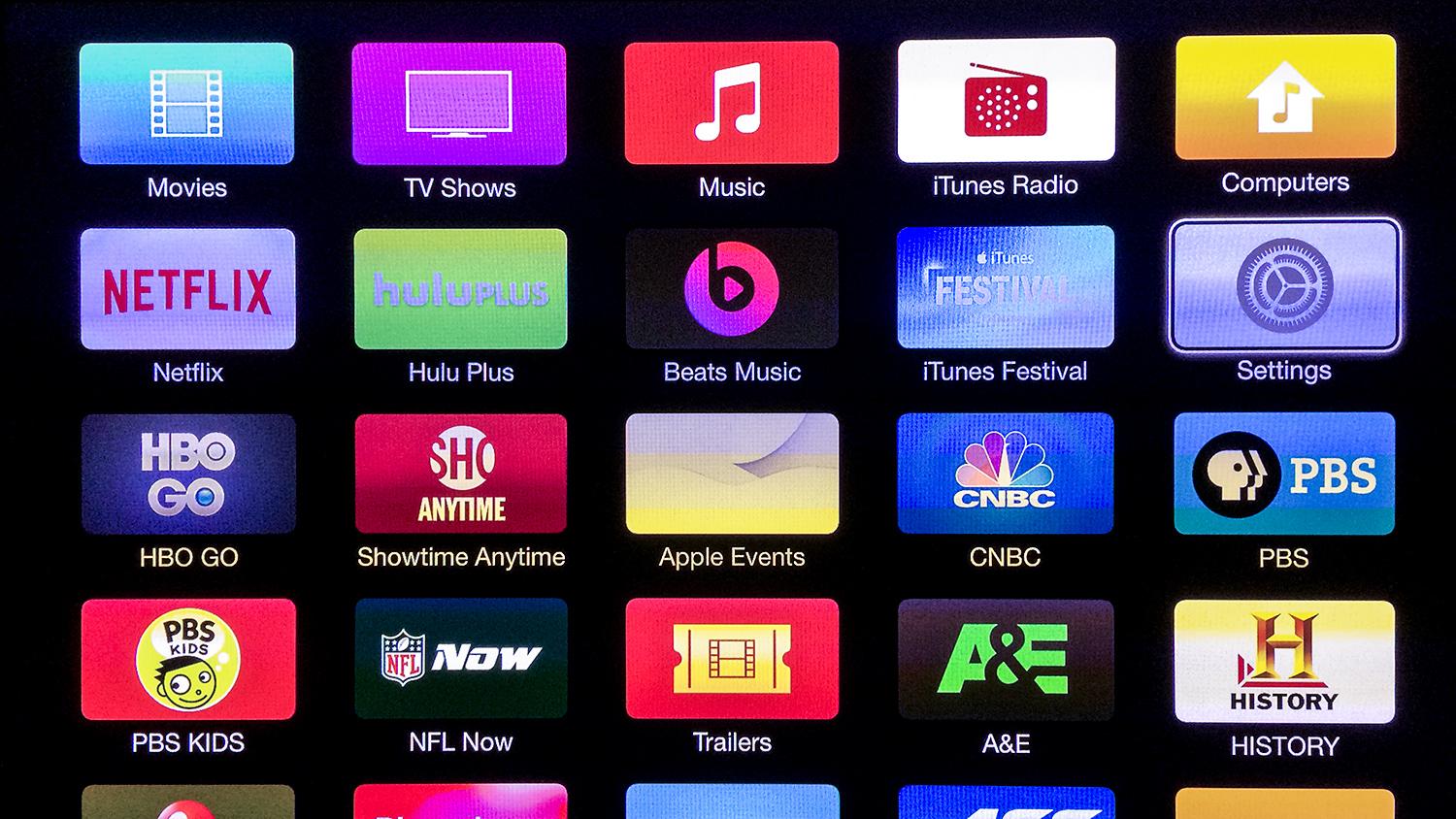 apple tv lands revamped ui beats music app new sharing features 2014 software update