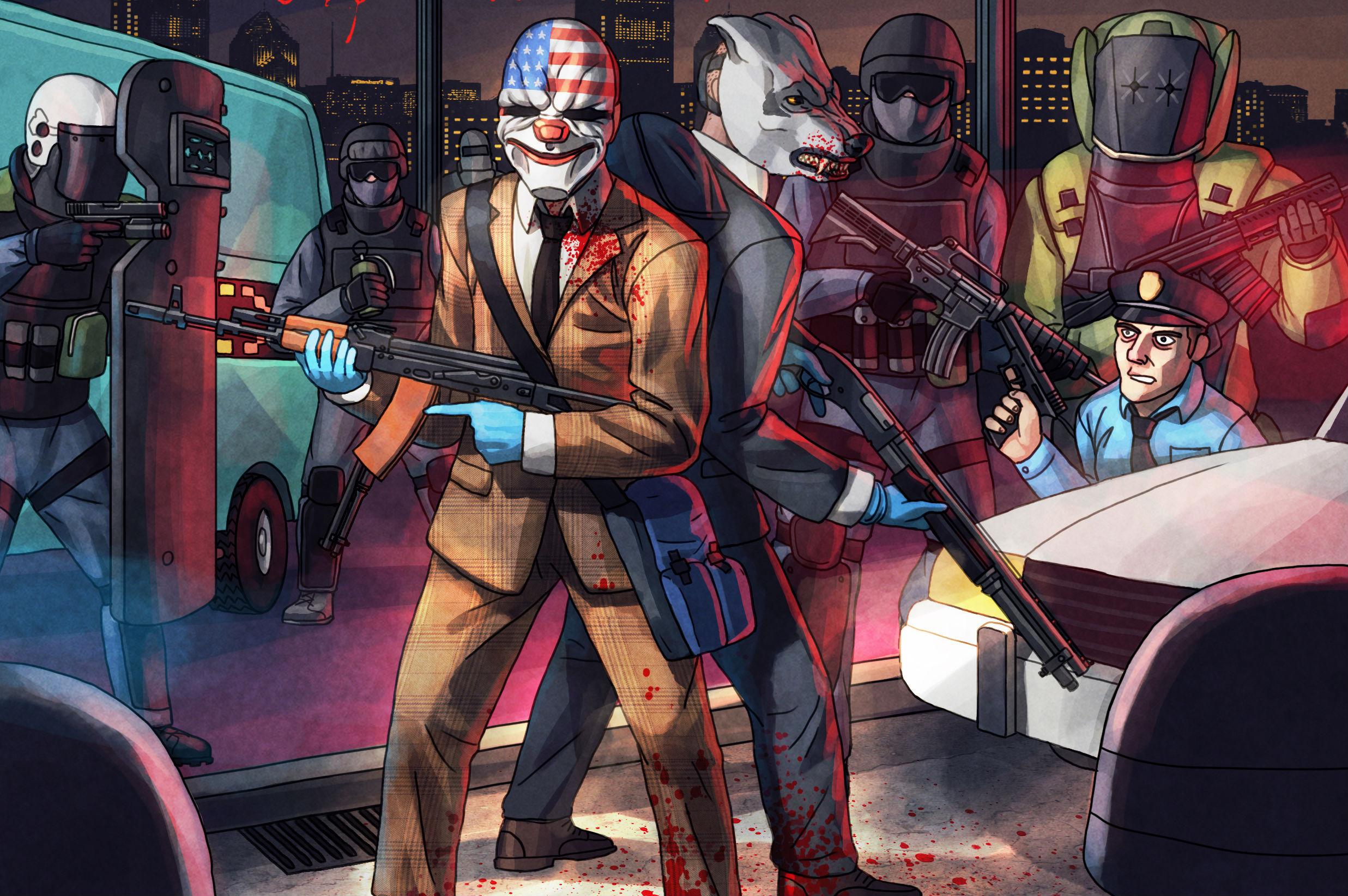 get surreal payday 2 hotline miami dlc