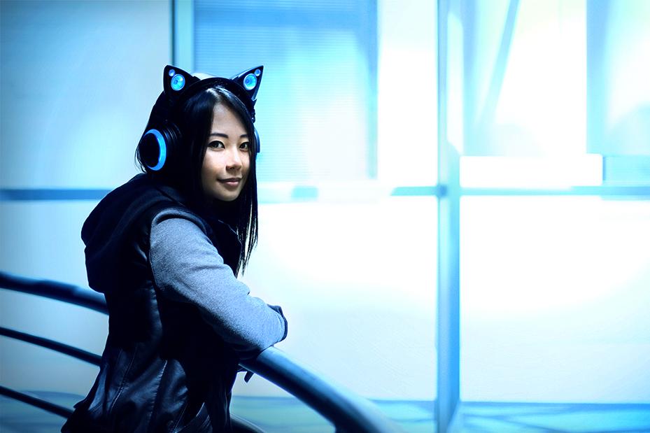 Axent Wear cat ear headphones