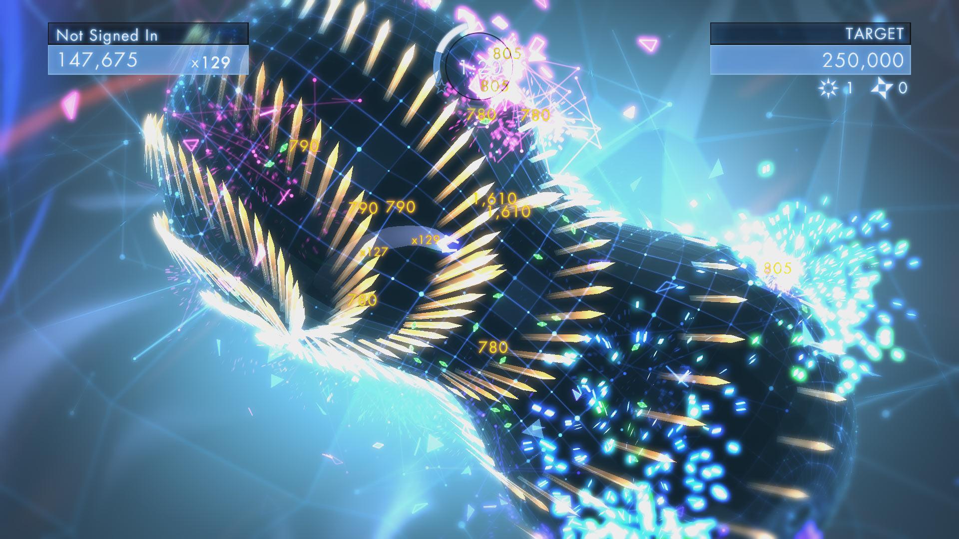 geometry wars 3 heralds sierras return november dimensions 3d grids noscale