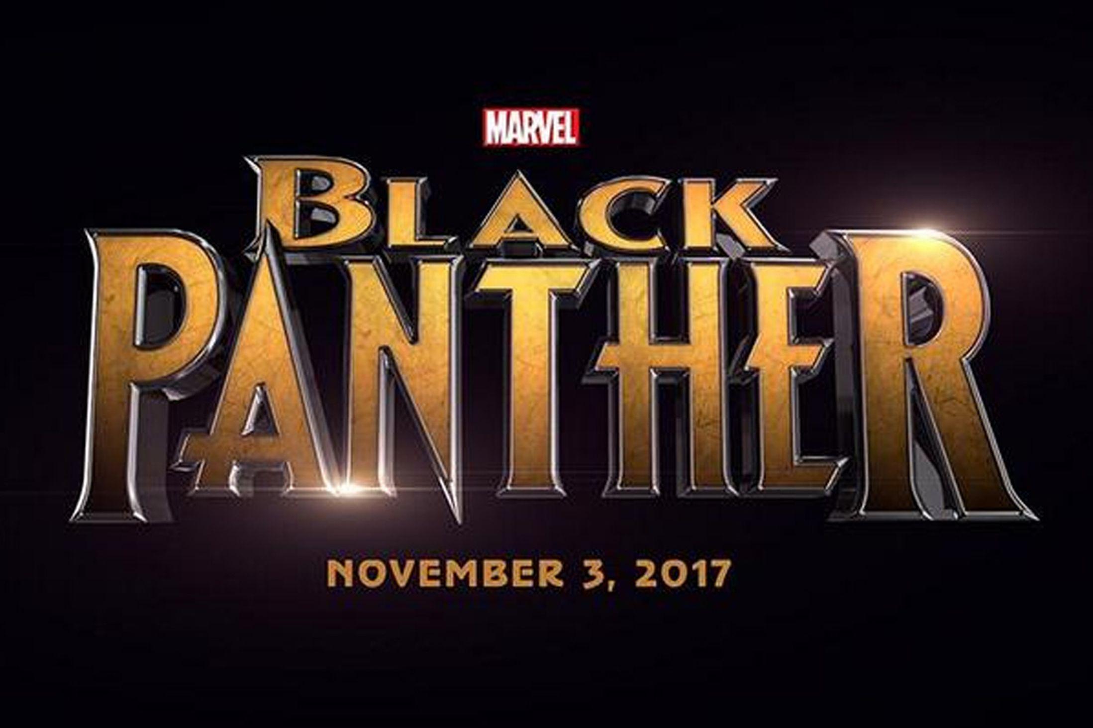 marvel studios introduces chadwick boseman live action black panther title card