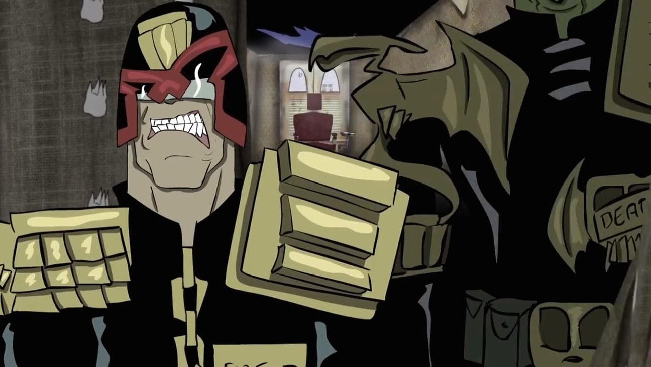 watch six episodes judge dredd superfiend