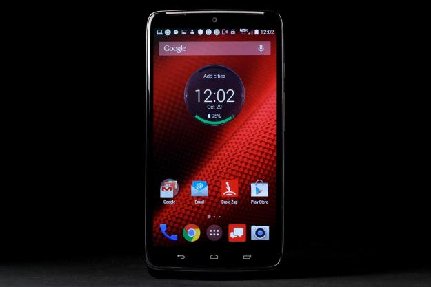 Motorola DROID Turbo home screen