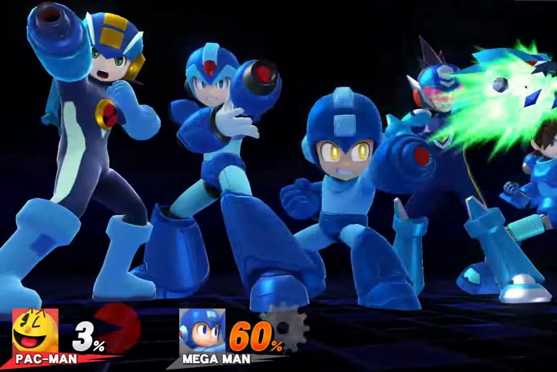 watch every final smash super bros wii u megaman