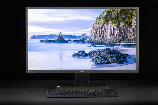 Acer B326HK 4K monitor front