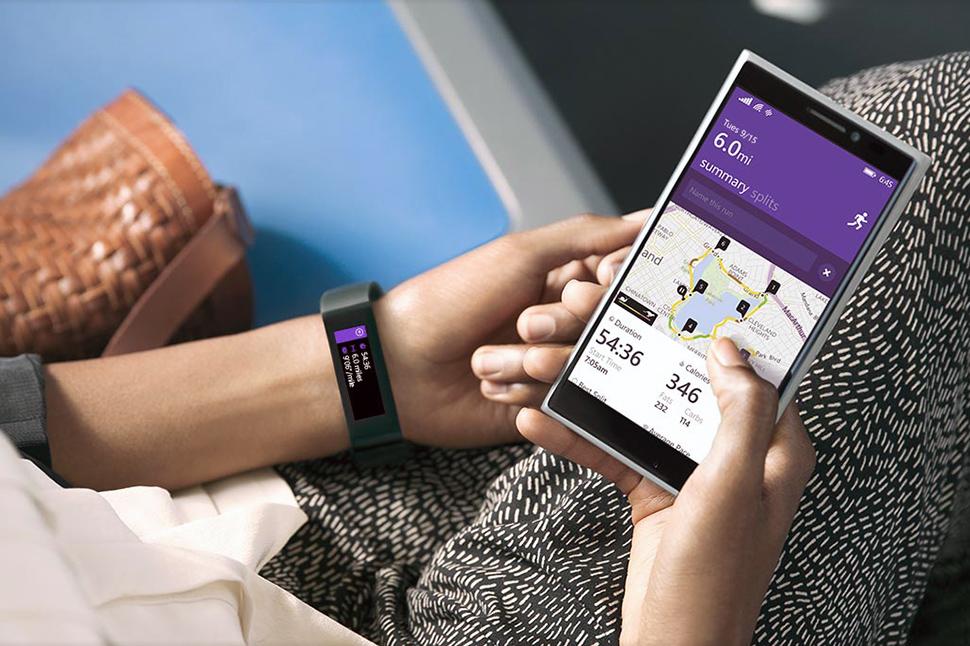 next gen wearables microsoft band app