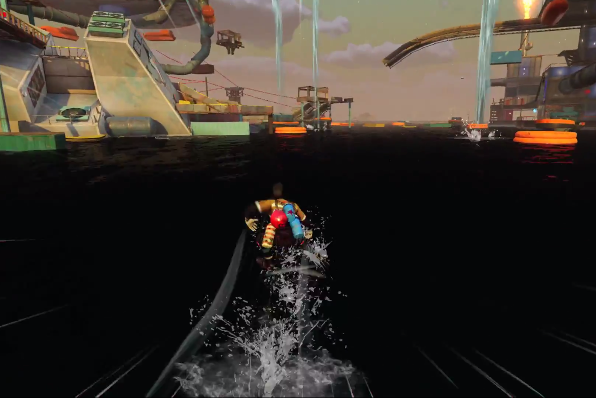 sunset overdrive hits high seas offshore oil rig dlc adventure