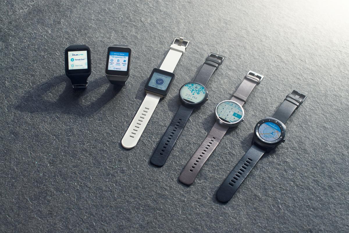 Hyundai Blue Link smartwatch app