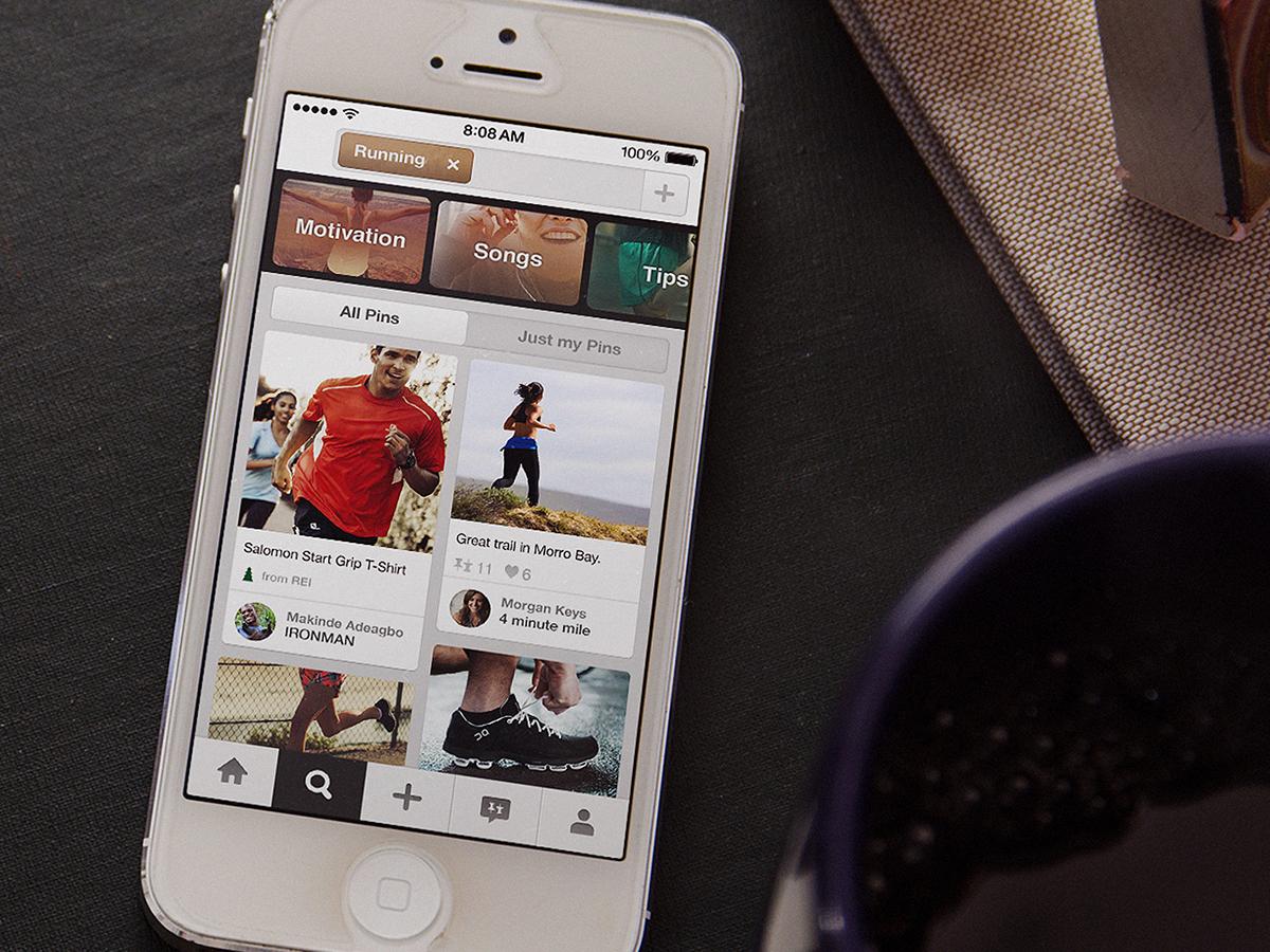 Pinterest mobile