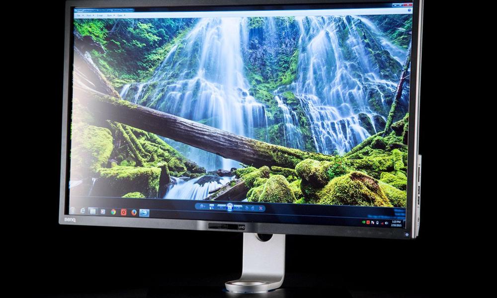 benq bl3201ph review front angle