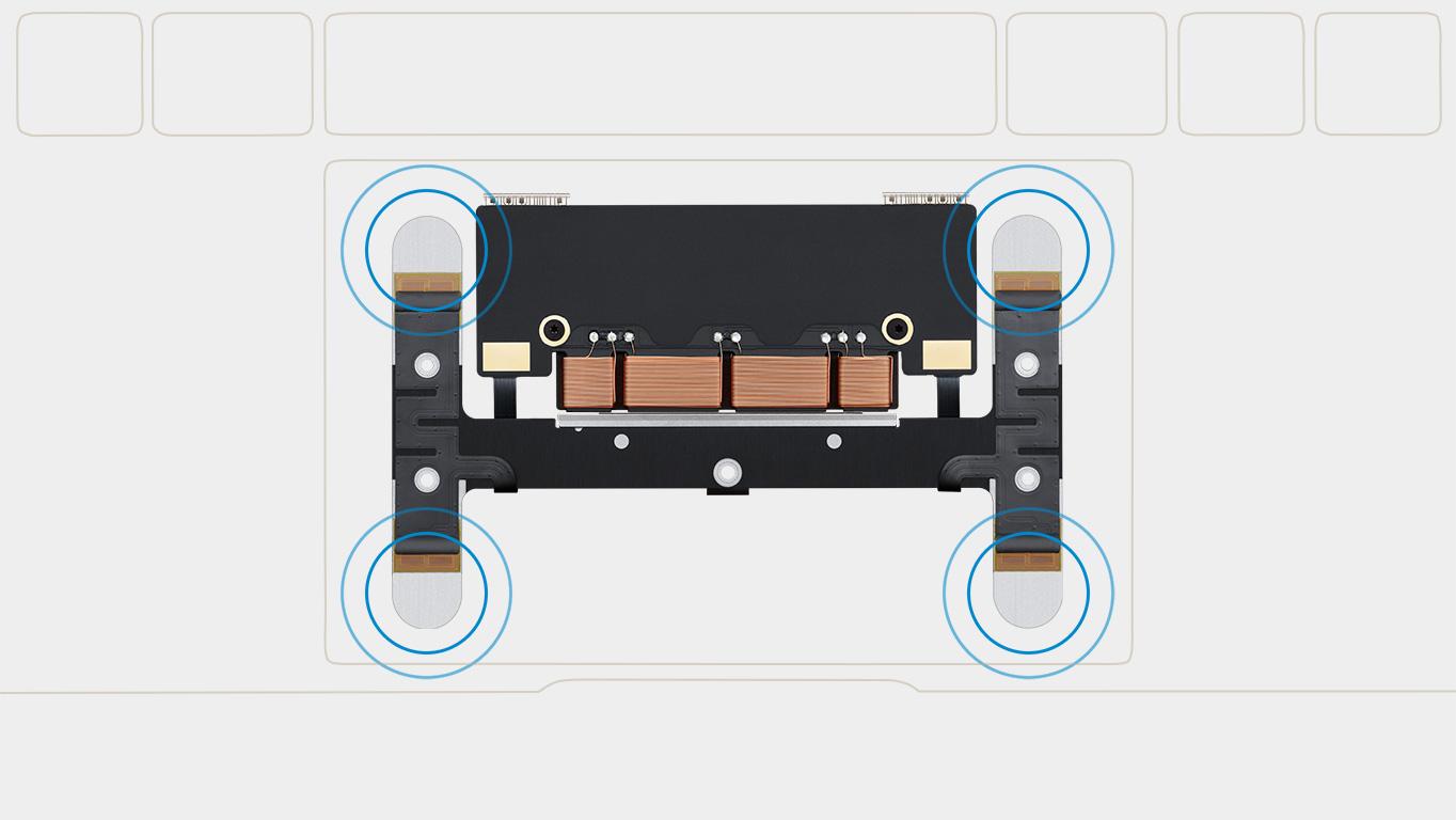 with a force touch keyboard the next macbook could be even slimmer trackpad