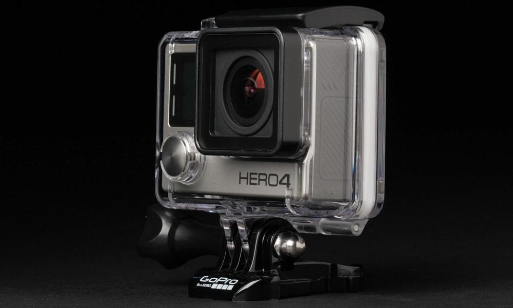 GoPro Hero 4 BLACK case angle