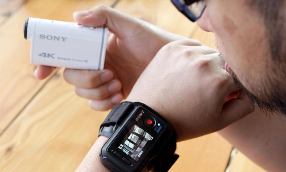 Sony Action Cam 4K wrist