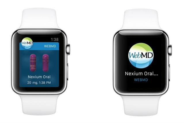 apple watch health apps web md app