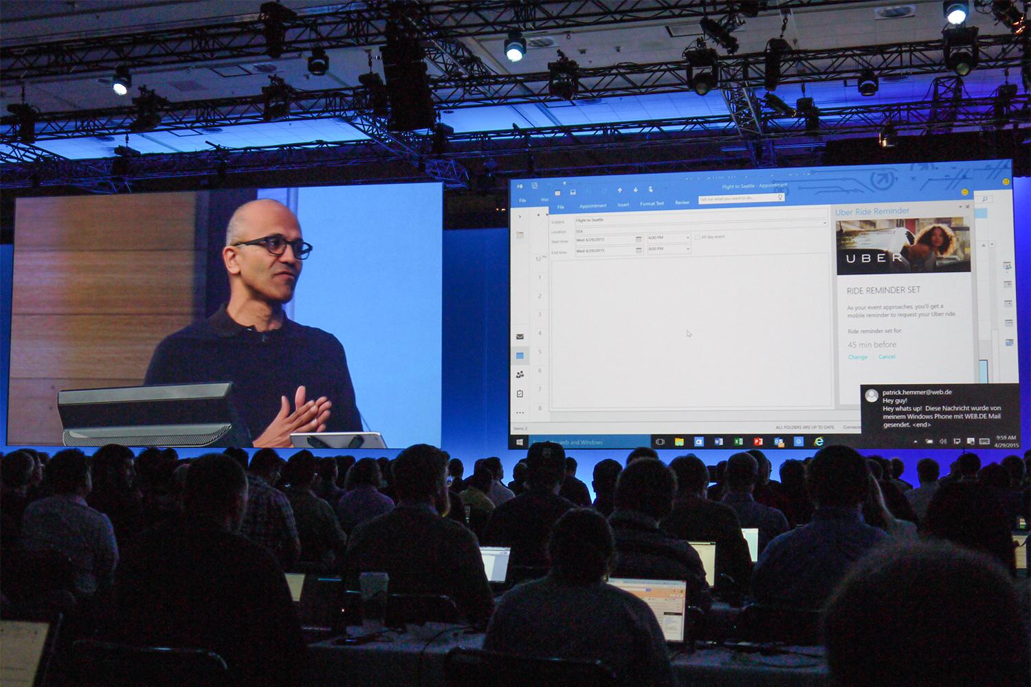 Microsoft Build 2015 Uber