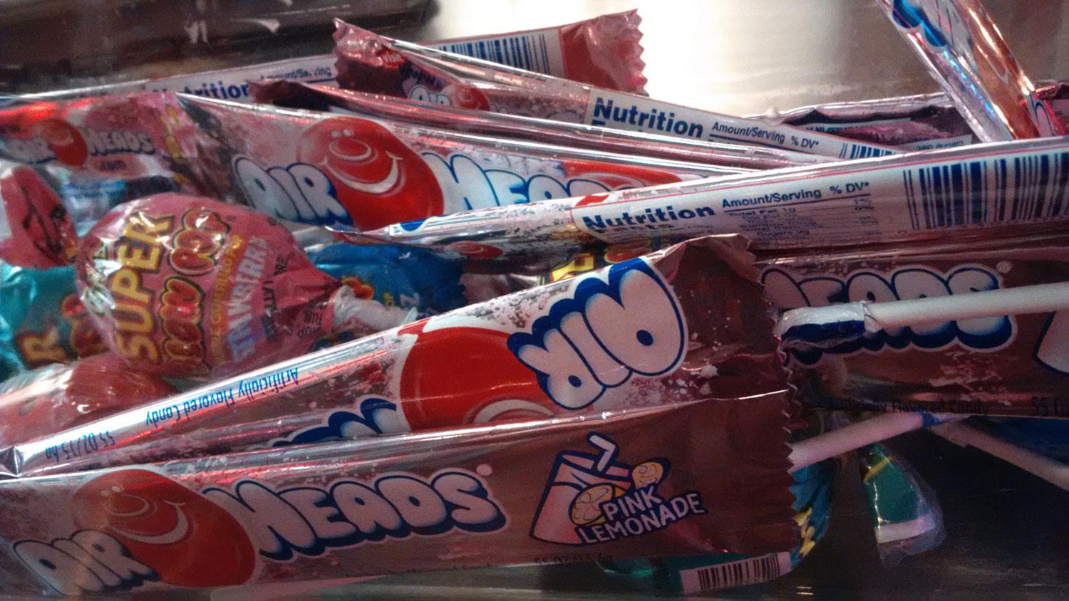 BlackBerry Leap camera sample candy