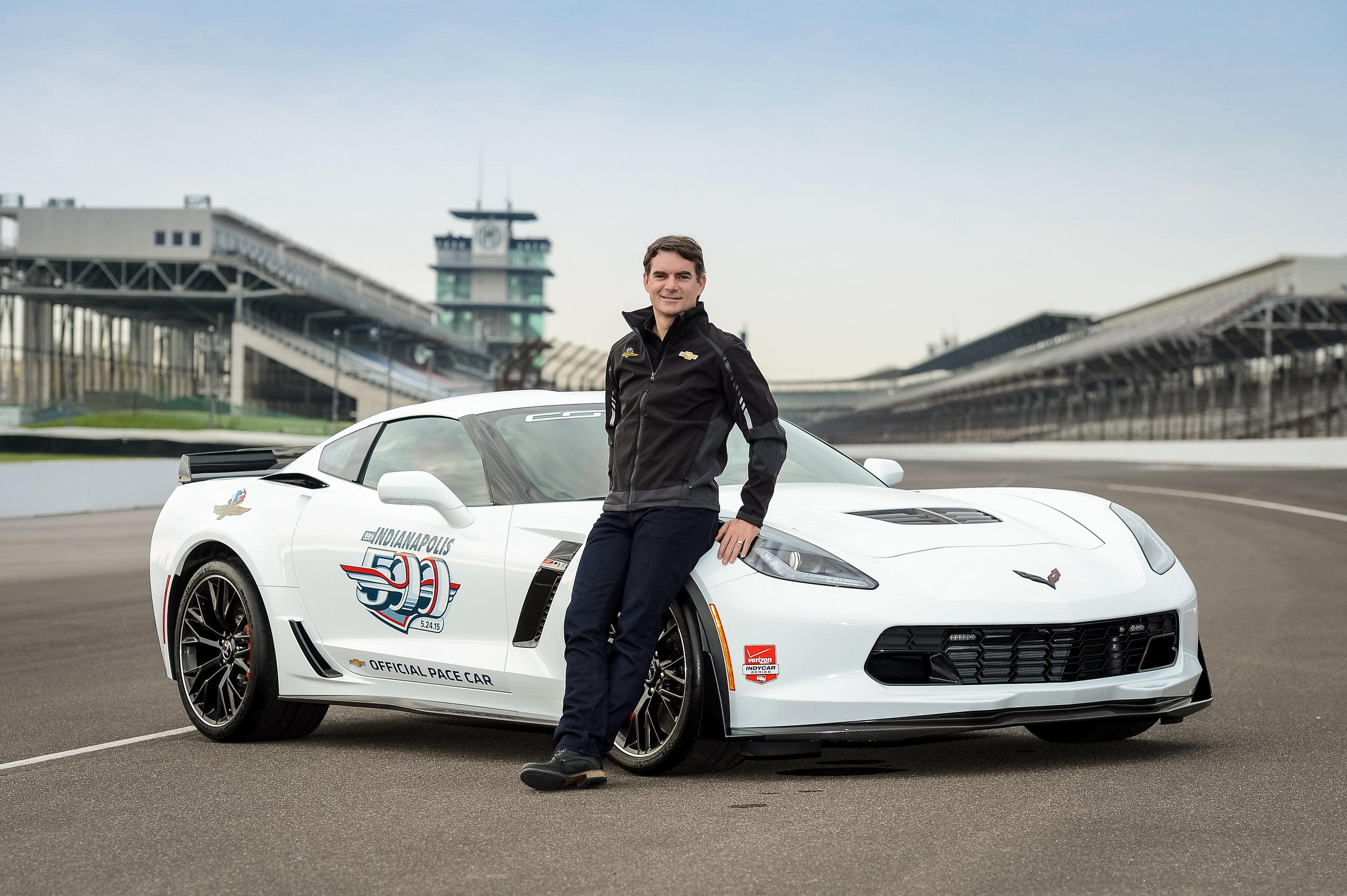 Jeff Gordon Indy 500 pace car