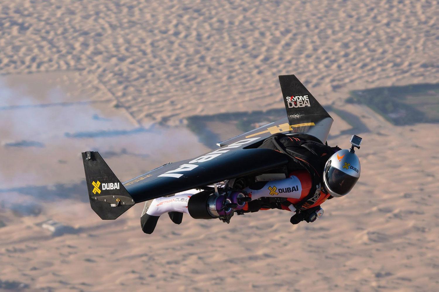 Jetman Dubai in flight side 2