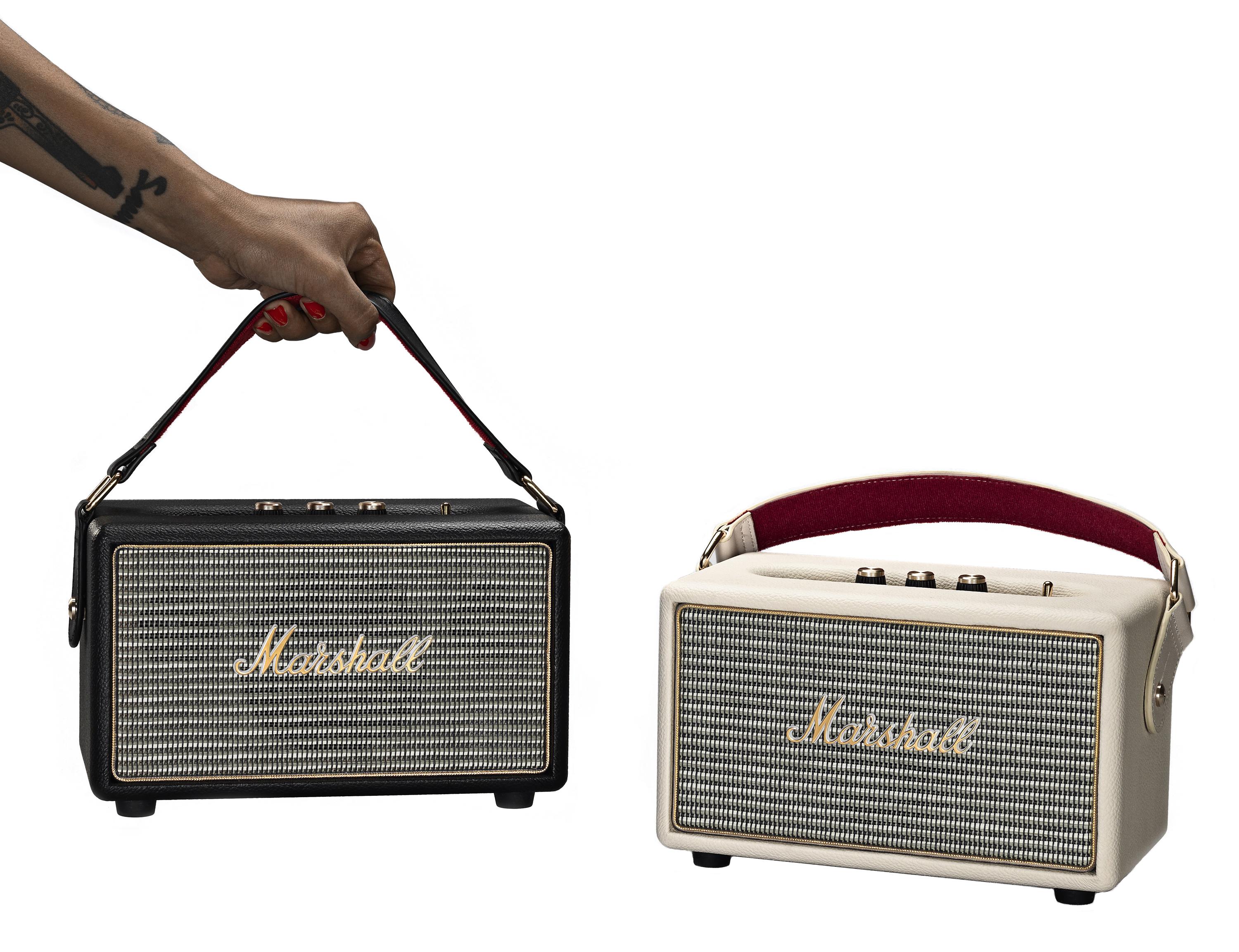 marshall unveils first portable bluetooth speaker kilburn kilbunr